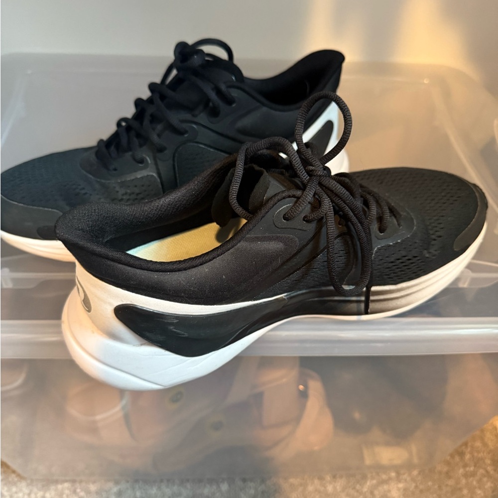 lululemon athletica Black and White Running Shoes